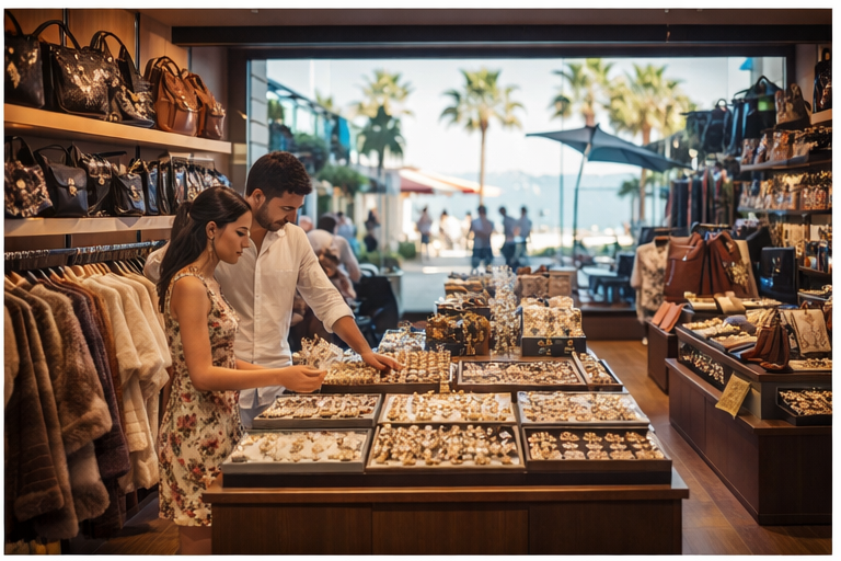 Внутреннее пространство магазина Neofund с покупателями